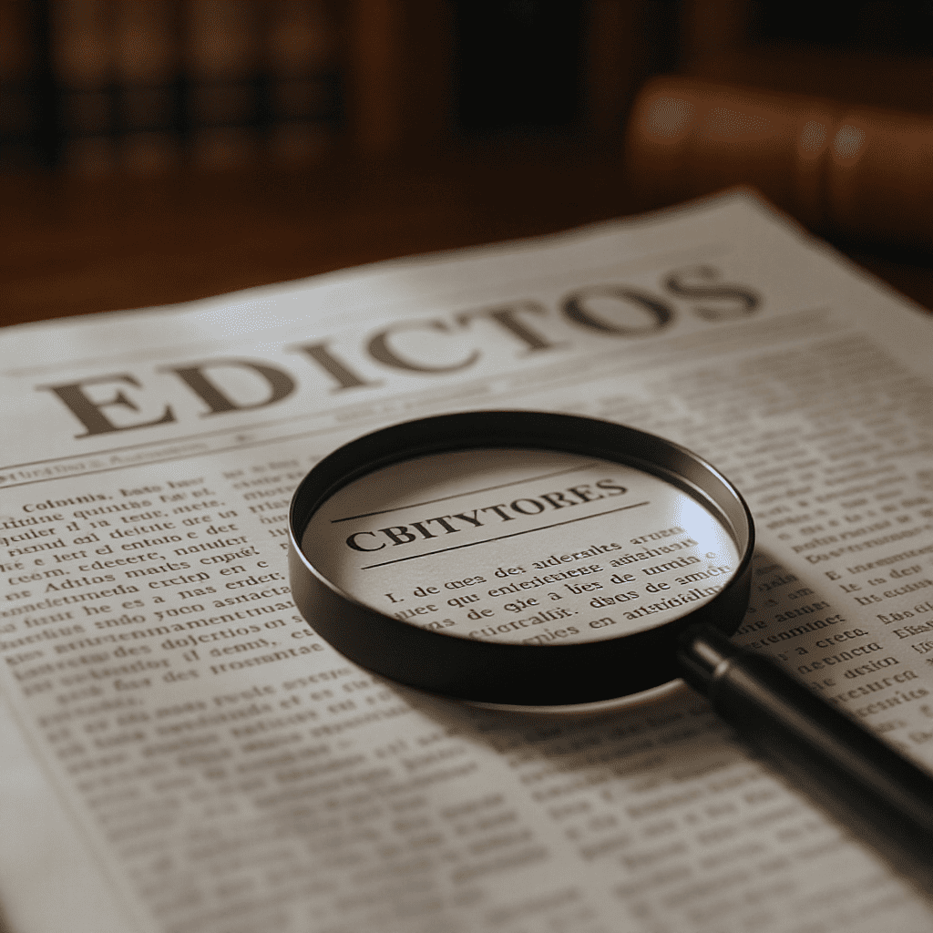 Portada del post: ¿Dónde se publican las herencias en Colombia? Guía para encontrar Edictos